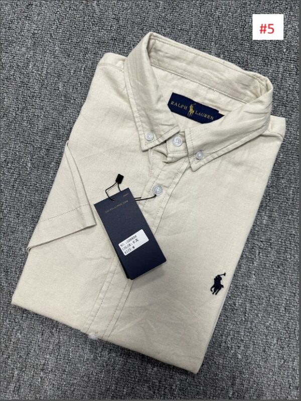 ⁦חולצה מכופתרת קצרה גברים פולו ראלף לורן Ralph Lauren⁩ – תמונה ⁦6⁩