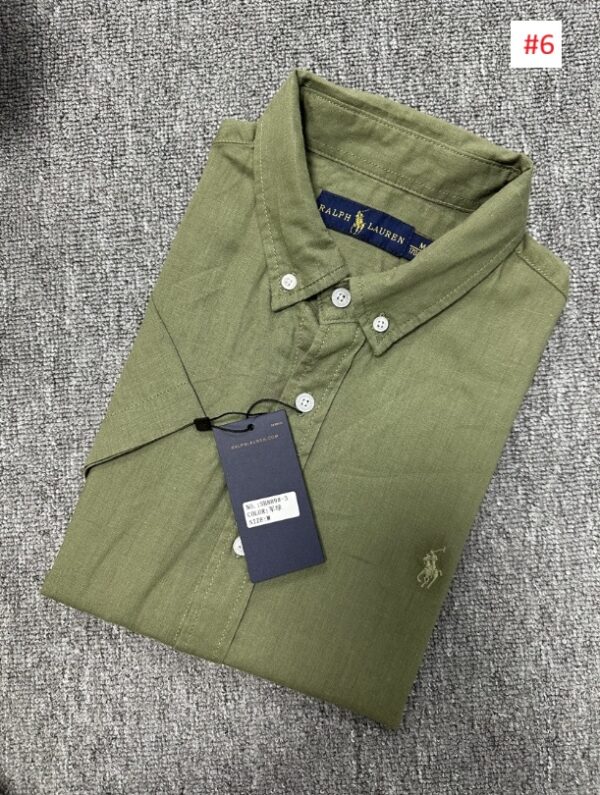 ⁦חולצה מכופתרת קצרה גברים פולו ראלף לורן Ralph Lauren⁩ – תמונה ⁦7⁩