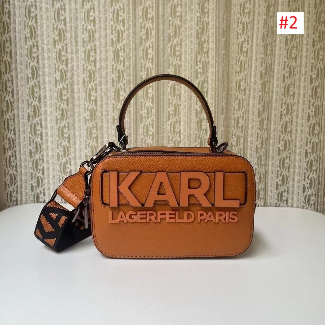 תיק צד מלבני עם ארנק תואם קרל לגרפלד Karl Lagerfeld – תמונה 3