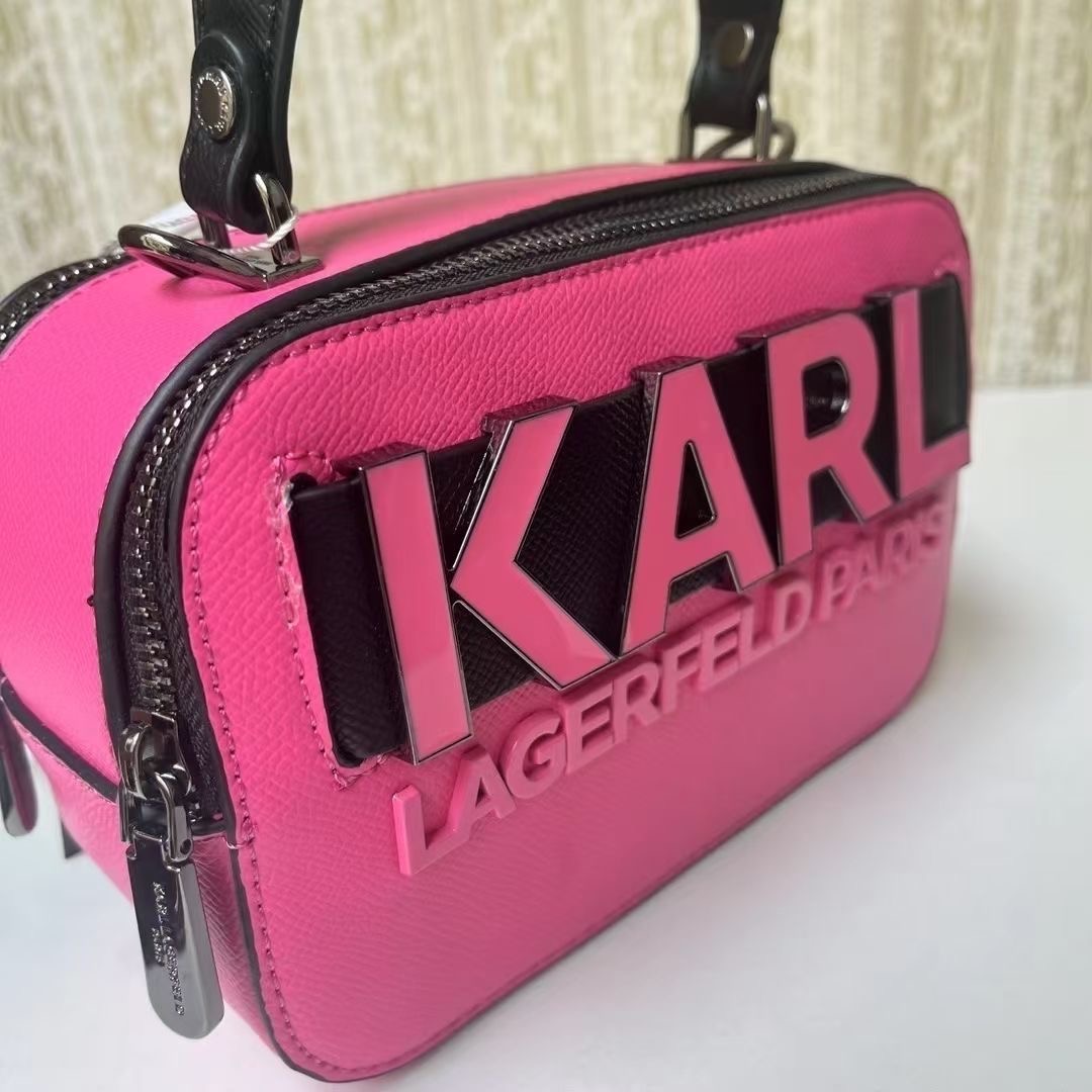 תיק צד מלבני עם ארנק תואם קרל לגרפלד Karl Lagerfeld – תמונה 6