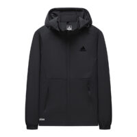 מעיל ניילון עם כובע אדידס מידות גדולות ADIDAS