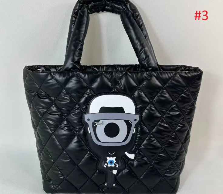 תיק פוך עם ידיות לנשים קרל לגרפלד Karl Lagerfeld – תמונה 4