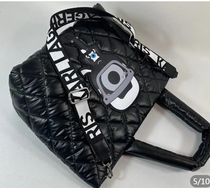 תיק פוך עם ידיות לנשים קרל לגרפלד Karl Lagerfeld – תמונה 5