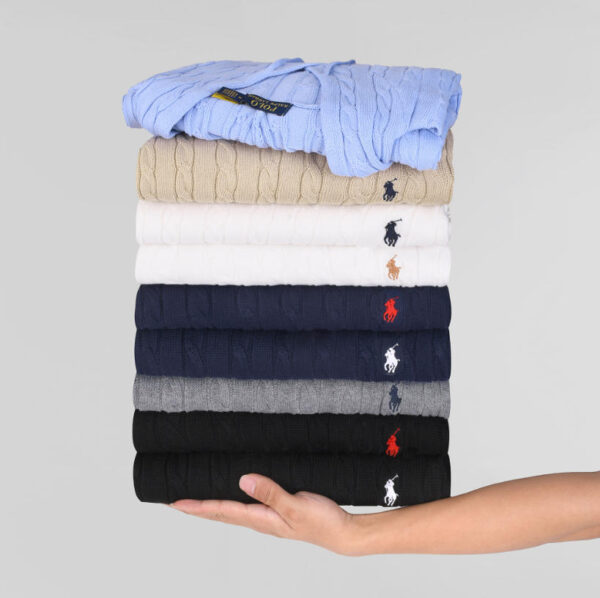 ⁦סריג קפוצון לנשים פולו ראלף לורן Ralph Lauren⁩ – תמונה ⁦11⁩