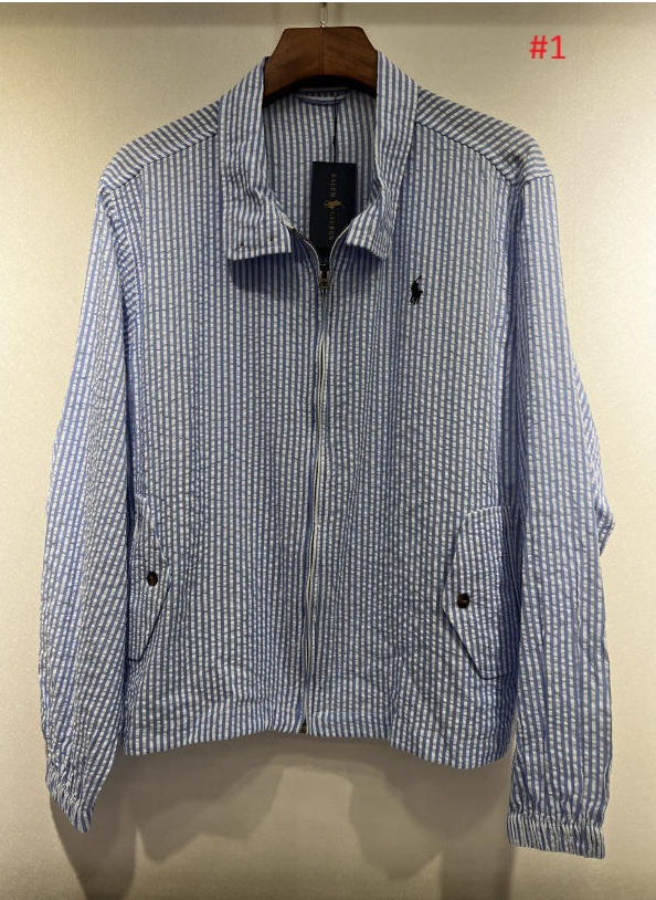 גקט פסים עם רוכסן לנשים פולו ראלף לורן Ralph Lauren – תמונה 4