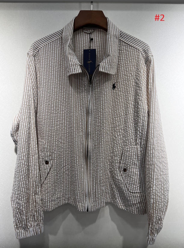 גקט פסים עם רוכסן לנשים פולו ראלף לורן Ralph Lauren – תמונה 5