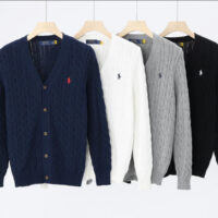 סריג קרדיגן צמות גברים פולו ראלף לורן Ralph Lauren