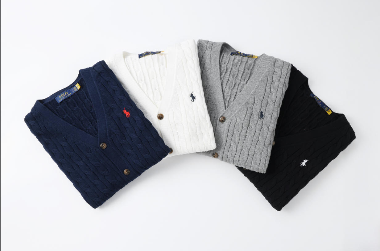 סריג קרדיגן צמות גברים פולו ראלף לורן Ralph Lauren – תמונה 8