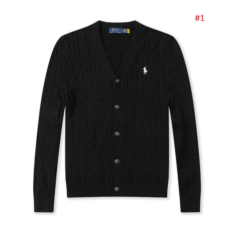סריג קרדיגן צמות גברים פולו ראלף לורן Ralph Lauren – תמונה 2