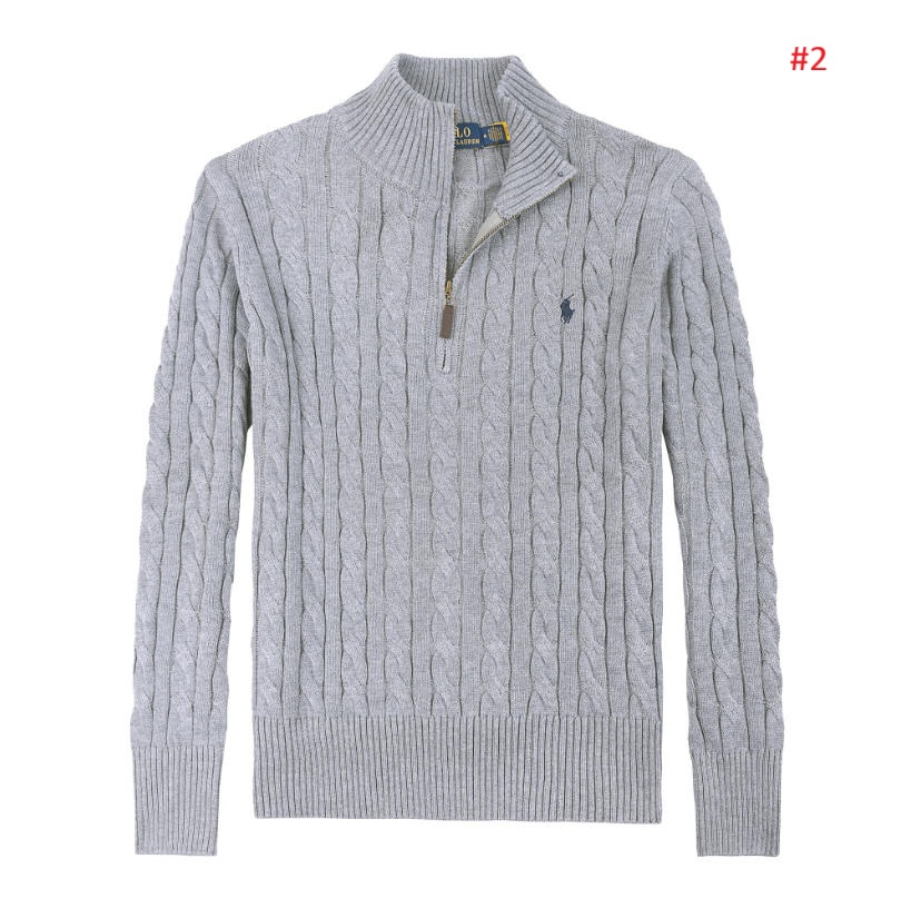 סריג עם רוכסן לגברים פולו ראלף לורן Ralph Lauren – תמונה 3