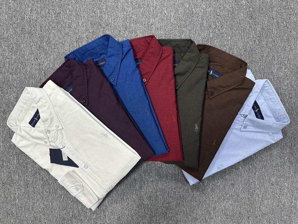 חולצה ארוכה מכופתרת לגברים פולו ראלף לורן Ralph Lauren – תמונה 9