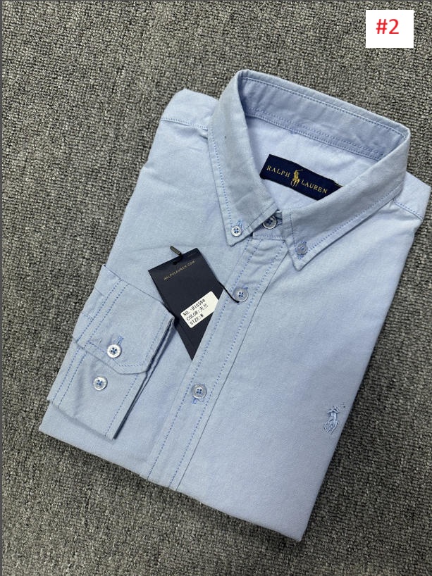 חולצה ארוכה מכופתרת לגברים פולו ראלף לורן Ralph Lauren – תמונה 3