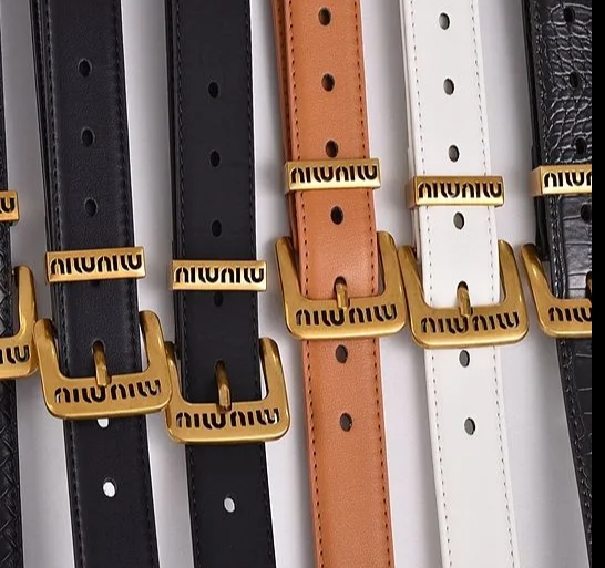 חגורה אופנתית לנשים מיו מיו miu miu – תמונה 12