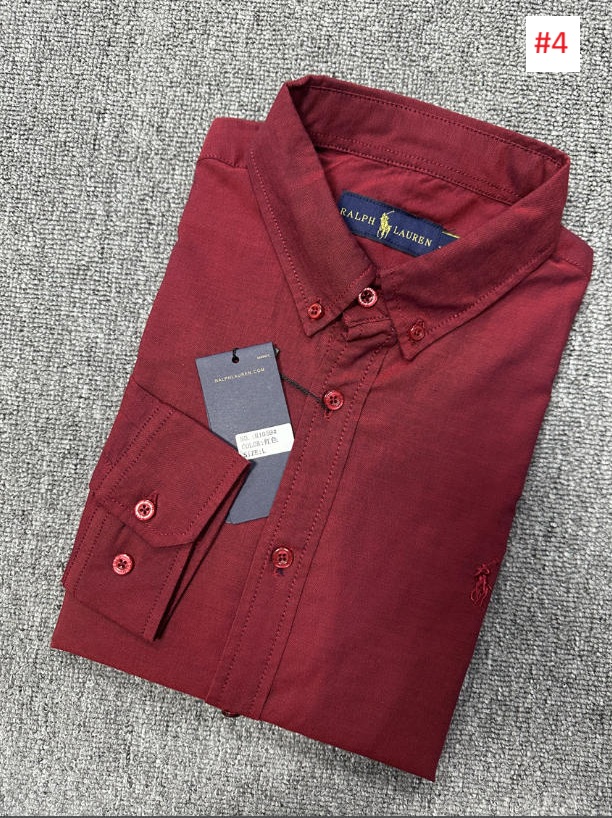 חולצה ארוכה מכופתרת לגברים פולו ראלף לורן Ralph Lauren – תמונה 5