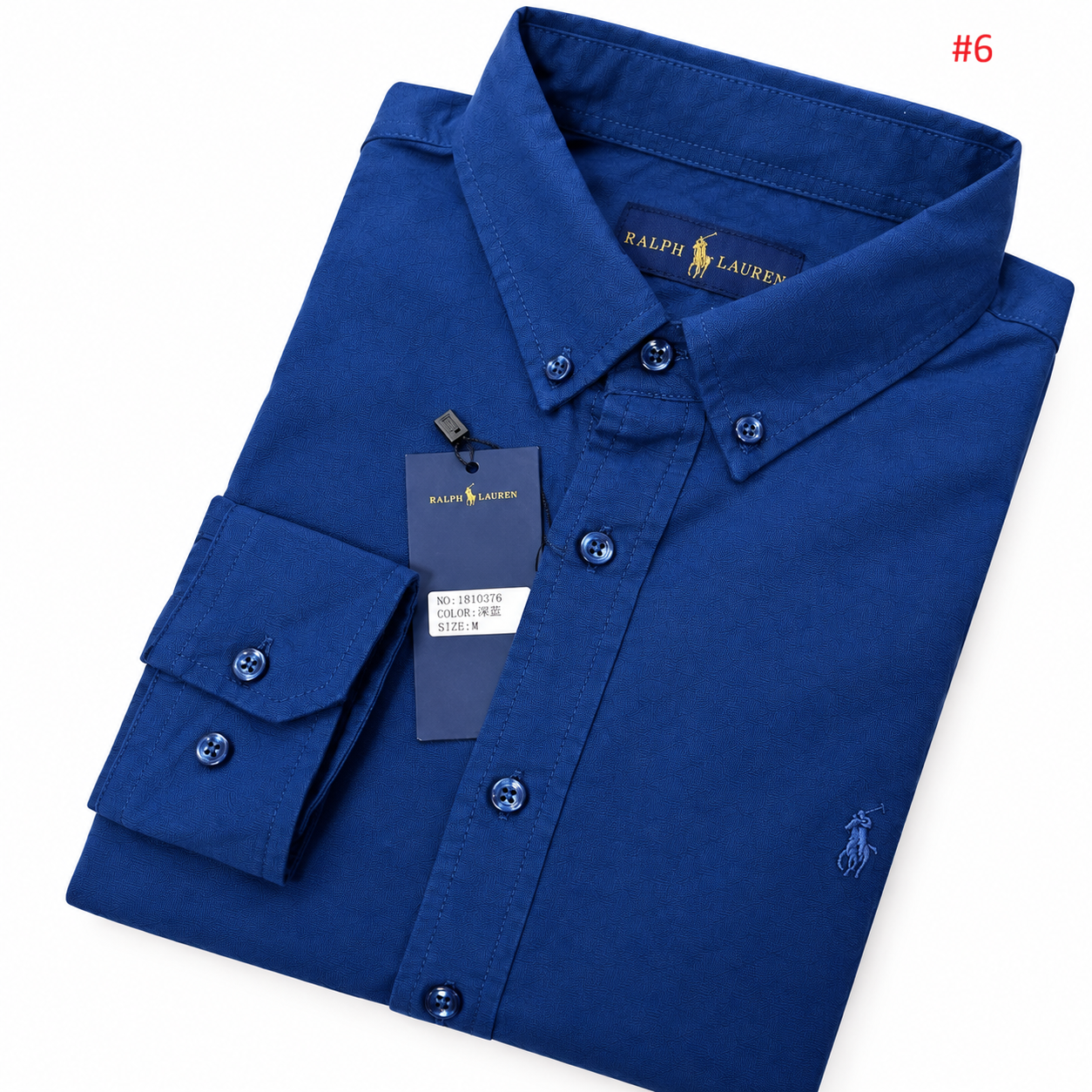 חולצה ארוכה מכופתרת לגברים פולו ראלף לורן Ralph Lauren – תמונה 7