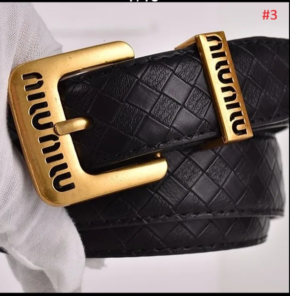 חגורה אופנתית לנשים מיו מיו miu miu – תמונה 8