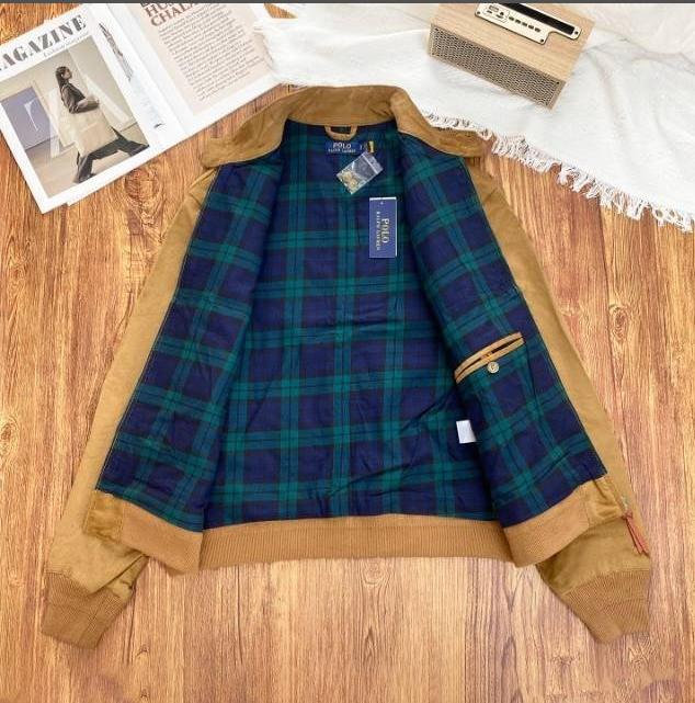 גקט זמש לגברים  פולו ראלף לורן Ralph Lauren – תמונה 5