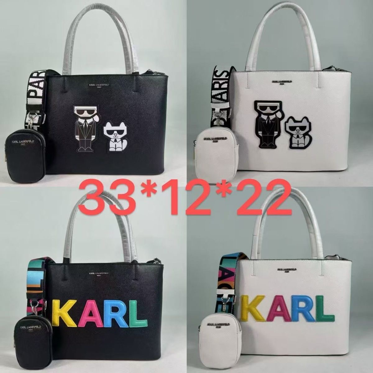 תיק צד מקושט לנשים קרל לגרפלד Karl Lagerfeld – תמונה 11