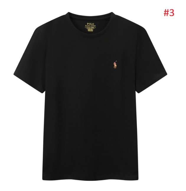 חולצה קצרה לוגו פולו צבעוני לגברים פולו ראלף לורן Ralph Lauren – תמונה 4