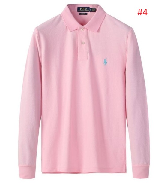 חולצת פולו שרוול ארוך גברים פולו ראלף לורן Ralph Lauren – תמונה 5