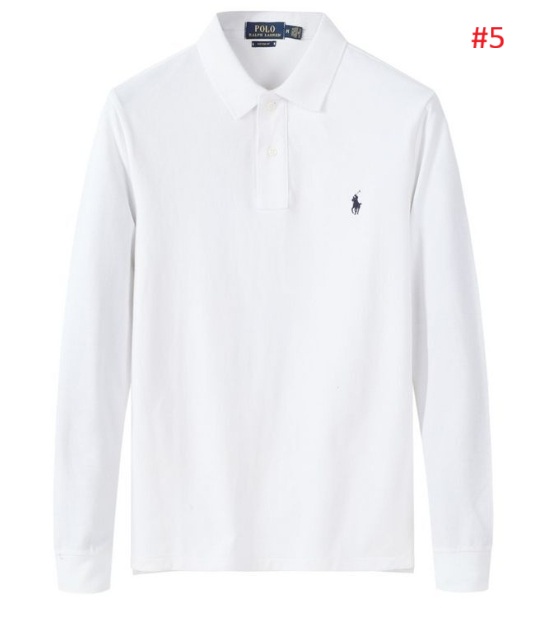 חולצת פולו שרוול ארוך גברים פולו ראלף לורן Ralph Lauren – תמונה 6