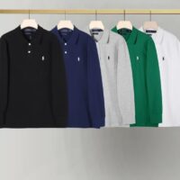 חולצת פולו שרוול ארוך לגברים פולו ראלף לורן Ralph Lauren