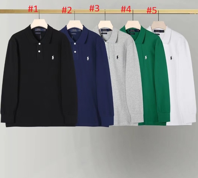 חולצת פולו שרוול ארוך לגברים פולו ראלף לורן Ralph Lauren – תמונה 2