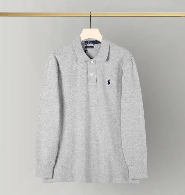 חולצת פולו שרוול ארוך לגברים פולו ראלף לורן Ralph Lauren – תמונה 3