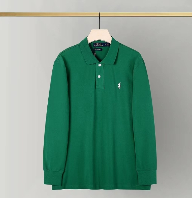 חולצת פולו שרוול ארוך לגברים פולו ראלף לורן Ralph Lauren – תמונה 4