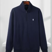 סווטשירט פוטר חצי רוכסן לגברים פולו ראלף לורן Ralph Lauren