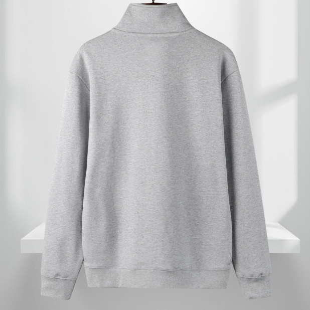 סווטשירט פוטר חצי רוכסן לגברים פולו ראלף לורן Ralph Lauren – תמונה 4