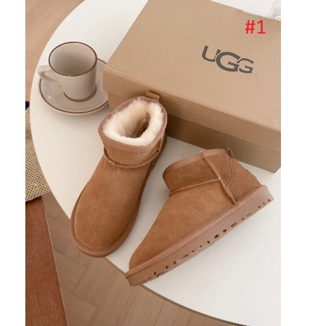 מגפי פרווה נמוכות לנשים האג UGG – תמונה 2