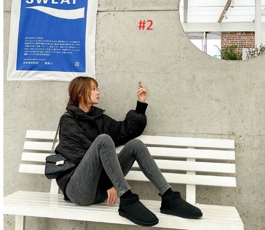 מגפי פרווה נמוכות לנשים האג UGG – תמונה 3