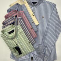 חולצה מכופתרת עם פסים לגברים פולו ראלף לורן Ralph Lauren