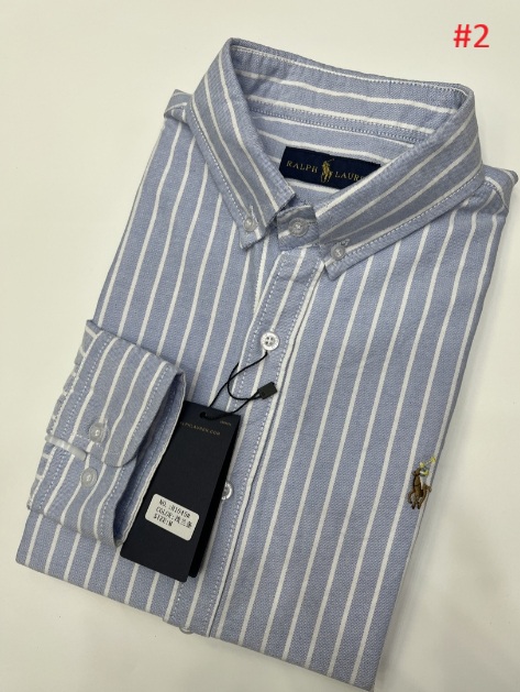 חולצה מכופתרת עם פסים לגברים פולו ראלף לורן Ralph Lauren – תמונה 3