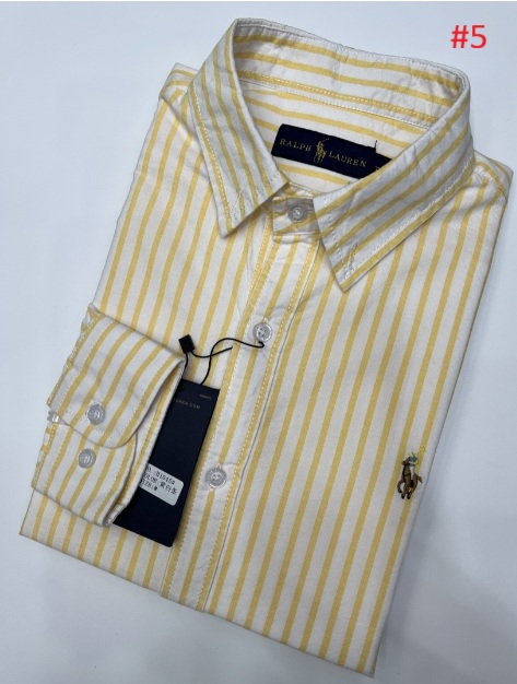 חולצה מכופתרת עם פסים לגברים פולו ראלף לורן Ralph Lauren – תמונה 6