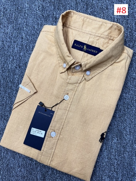 חולצה קצרה מכופתרת לגברים פולו ראלף לורן Ralph Lauren – תמונה 9