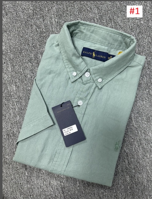 חולצה קצרה מכופתרת לגברים פולו ראלף לורן Ralph Lauren – תמונה 2