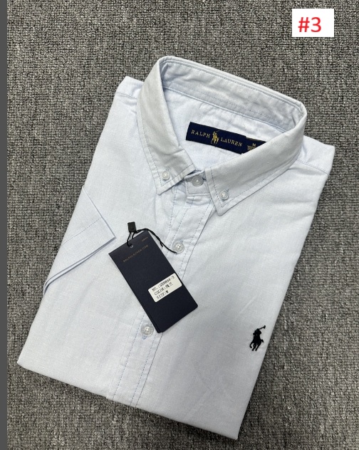 חולצה קצרה מכופתרת לגברים פולו ראלף לורן Ralph Lauren – תמונה 4