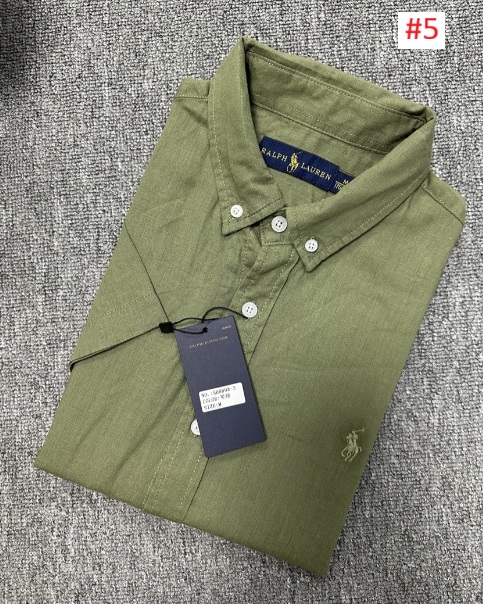 חולצה קצרה מכופתרת לגברים פולו ראלף לורן Ralph Lauren – תמונה 6