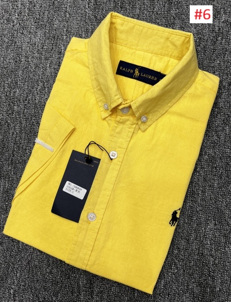 חולצה קצרה מכופתרת לגברים פולו ראלף לורן Ralph Lauren – תמונה 7