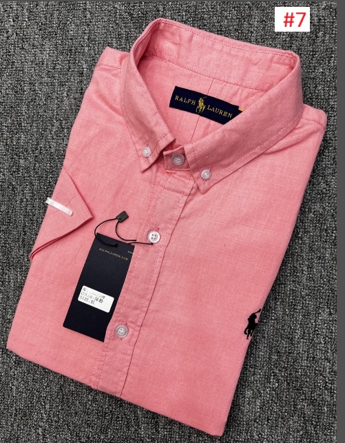 חולצה קצרה מכופתרת לגברים פולו ראלף לורן Ralph Lauren – תמונה 8