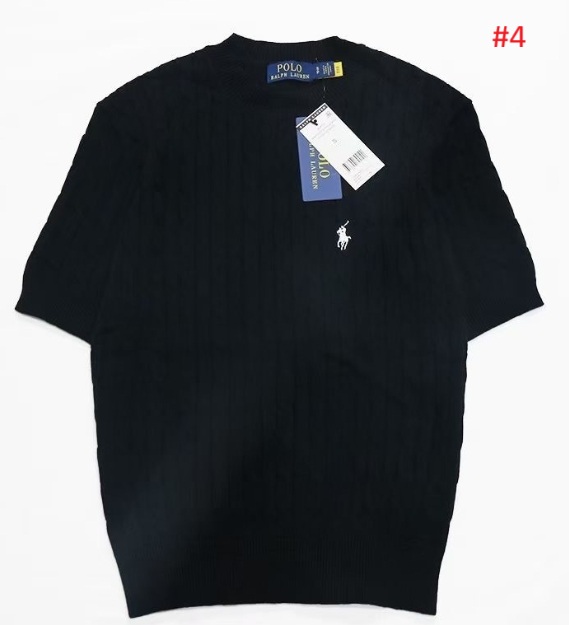 סוודר סריג קצר לנשים עם צמות פולו ראלף לורן Ralph Lauren – תמונה 5