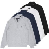 סווטשירט פוטר חצי רוכסן לנשים פולו ראלף לורן Ralph Lauren