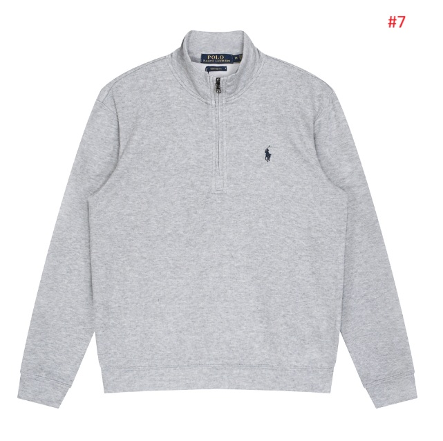 סווטשירט פוטר חצי רוכסן לנשים פולו ראלף לורן Ralph Lauren – תמונה 8