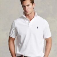 חולצת פולו לגברים שרוול קצר פולו ראלף לורן Ralph Lauren