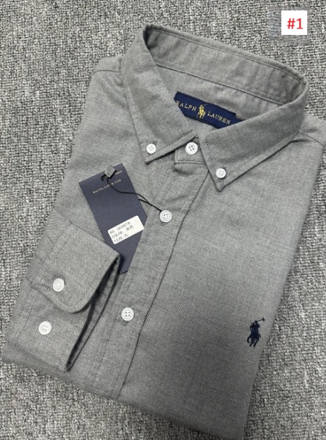 חולצה מכופתרת שרוולים ארוכים פולו ראלף לורן Ralph Lauren – תמונה 2