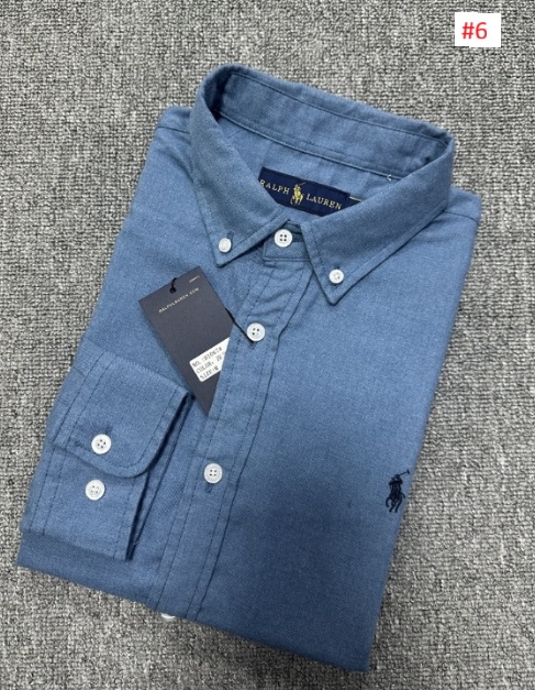 חולצה מכופתרת שרוולים ארוכים פולו ראלף לורן Ralph Lauren – תמונה 7