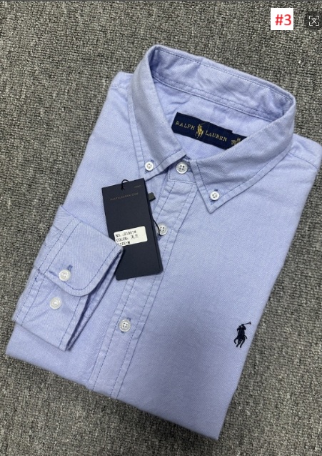 חולצה מכופתרת שרוולים ארוכים פולו ראלף לורן Ralph Lauren – תמונה 4