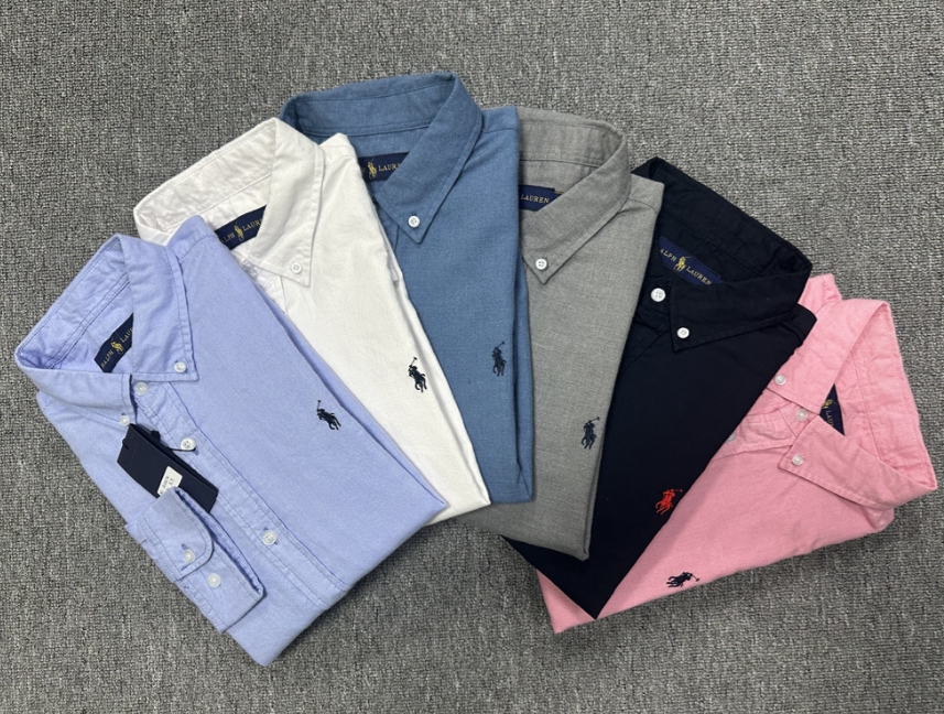 חולצה מכופתרת שרוולים ארוכים פולו ראלף לורן Ralph Lauren – תמונה 9